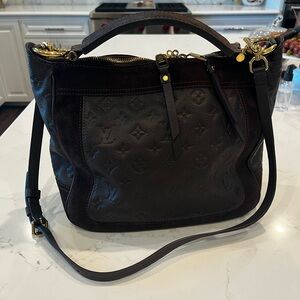 Louis Vuitton Empriente brown suede and leather